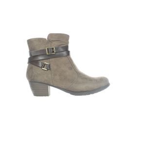 Easy Street Womens Annelisa Brown Ankle Boots Size 11 Medium (B, M)